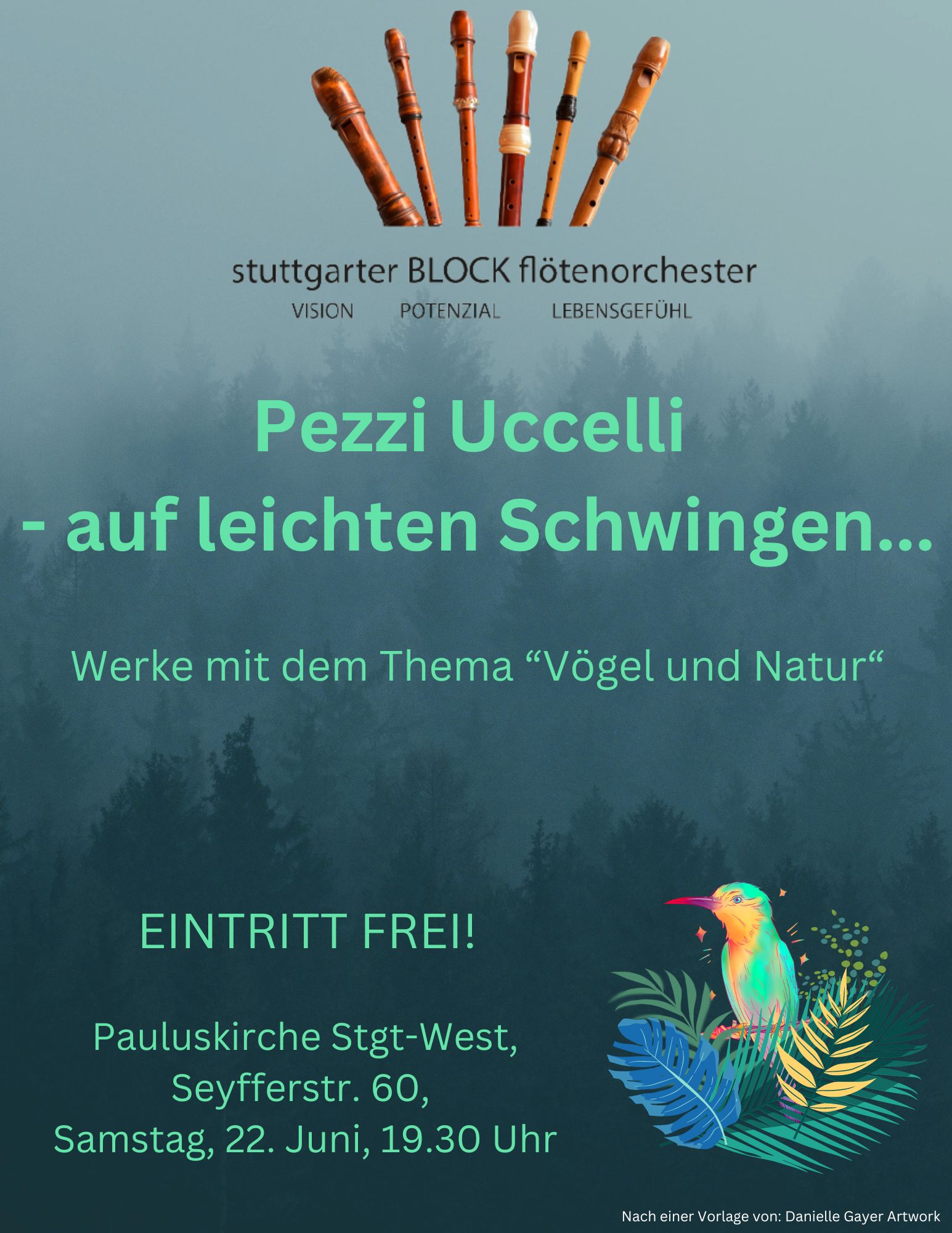 Konzertplakat vom 22.07.2024