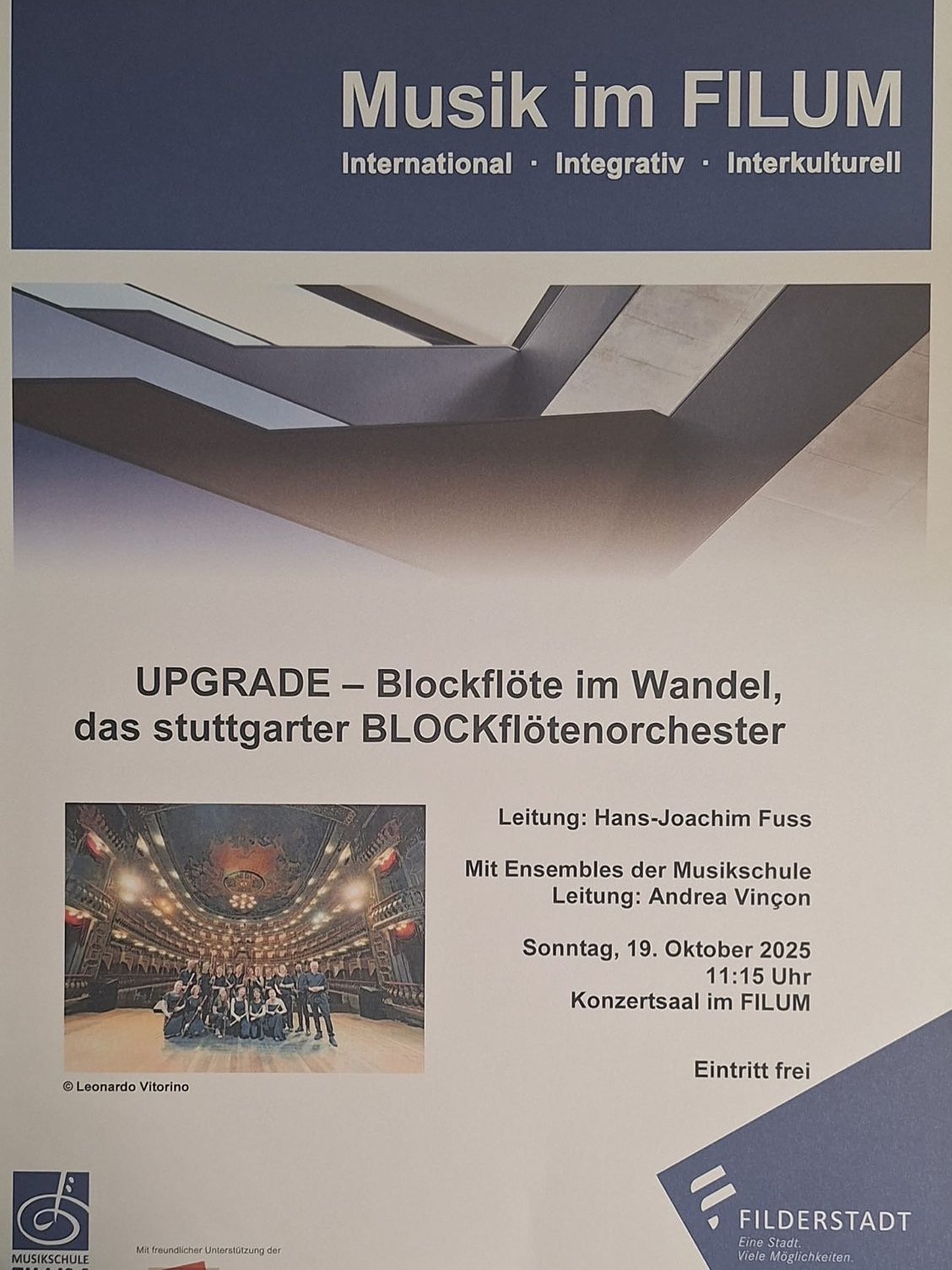 Konzertplakat vom 26.10.2025